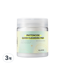 클라뷰 피톤치드 퀵 클렌징 패드 380ml, 100개입, 3개