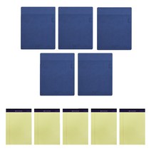 스탠다드 패드보드 B5 + 리갈패드 5p, 네이비(패드보드), 혼합색상(리갈패드), 1세트