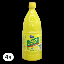 레이지레몬 쥬스, 1000ml, 4개