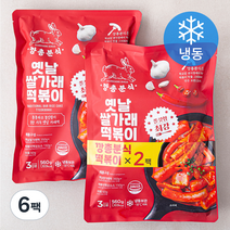 깡총분식 옛날 쌀가래 떡볶이 (냉동), 560g, 6팩