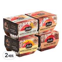 아넬라 생과일 디저트 스타트 A 패키지 100g x 2p x 4종 세트, 사과, 바나나, 당근, 사과배, 2세트