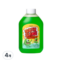 아이오감 유아용 바스슬라임 몬스터, 520ml, 4개