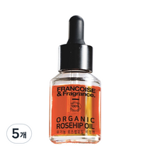 프랑스와즈 로즈힙오일 비정제, 33ml, 5개