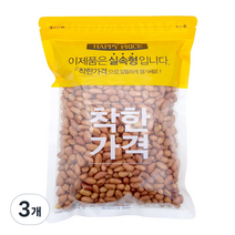 견과공장 햇 볶음알땅콩, 800g, 3개