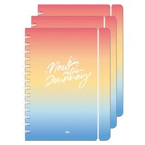 아이비스 그라데이션 PP 플래너 SP11560 3p, 노을