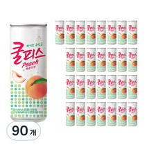 쿨피스 복숭아맛, 230ml, 90개