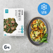 느린마을 해물파전 (냉동), 300g, 6팩