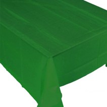 컬러 테이블 커버 일회용 식탁보 그린 137 x 183 cm, 3개입, 1개