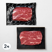 미트엔조이 호주산 곡물비육 척아이롤 (냉장), 400g, 2팩