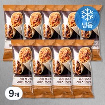 곰곰 불고기 라이스 브리또, 125g, 9개