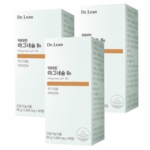 닥터린 마그네슘 B6 90g, 1000mg x 90정, 3개
