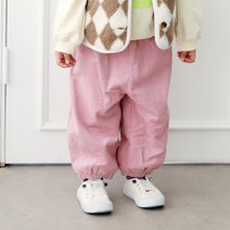 꼰띠키즈 아동용 윈드 털 바지