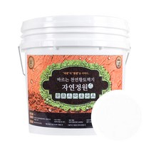 바른황토 바르는 천연황토벽지 자연정원 페인트 10L, 백토, 1개