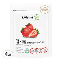 내아이애 동결건조 과일칩, 12g, 4개