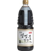 [신앙촌] 생명물간장 360mL 4병 캠핑팩, 없음