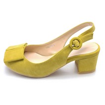 엘린 스퀘어 리본 슬링백 샌들 E1062