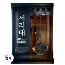 오리지널그레인 서리태, 500g, 5개