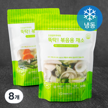 친정엄마꾸러미 뚝딱 볶음용 채소 (냉동), 500g, 8개