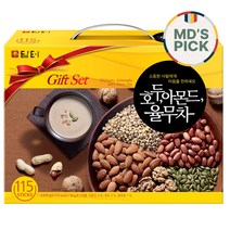 담터 호두 아몬드 율무차 115포 선물세트, 18g, 115개입, 1개