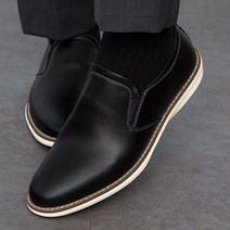 블랑옴므 남성용 가죽 쿠션 정장 로퍼 HS-B83