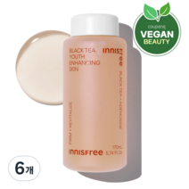 이니스프리 블랙티 유스 인핸싱 스킨, 170ml, 6개