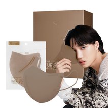 참존 톤업핏 블랙라벨 라이트 마스크 대형, 25개입, 1개, 토프 브라운