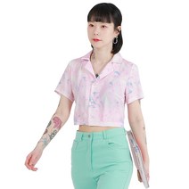 하이스쿨디스코 여성용 pink lagoon shirts