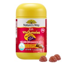 네이처스웨이 키즈 비타 구미 멀티비타민 포 퍼지이터 70p, 147g, 1개