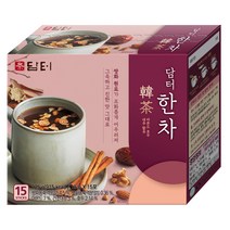 담터 한차, 15g, 15개