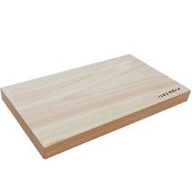 편백아트 통원목 고급 반무절 도마, 혼합색상