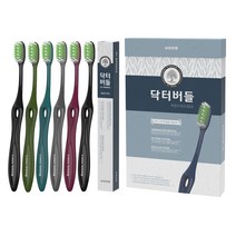 닥터버들 복합미세모 칫솔 6종 세트, 6개, 1개