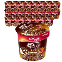 켈로그 첵스초코 컵 시리얼, 30g, 24개