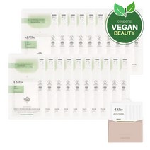 달바 화이트 트러플 더블 진정 보습 마스크팩 20p + 약산성 젤 클렌저 3ml x 5p 세트, 1세트
