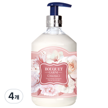 부케가르니 딥퍼퓸 트리트먼트 화이트머스크, 500ml, 4개