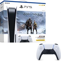 플레이스테이션 5 디스크 에디션 갓 오브 워 라그나로크 + PS5 듀얼센스 무선 컨트롤러 세트, ASIA-00428