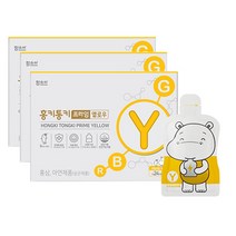 함소아 홍키통키 프라임 옐로우 유아홍삼, 15ml, 90개입