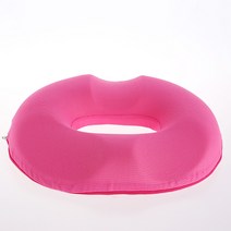 홈인박스 심플 디자인 메모리폼 코튼 방석, 핑크