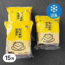 푸딩팩토리 허니버터 브레드 (냉동), 190g, 15개