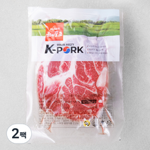 하이포크 한돈 목심 구이용 (냉장), 600g, 2팩