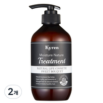 키렌 모이스처 네이처 트리트먼트 스위트부케향, 500ml, 2개