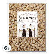 초이스팜 껍질깐 연자육, 300g, 6개