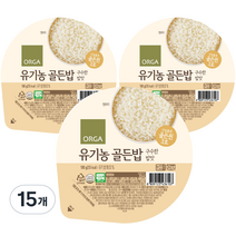 올가홀푸드 유기농 골든밥, 180g, 15개