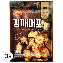 머거본 김깨 어포, 180g, 3개