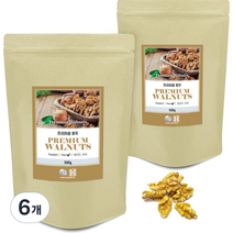 견과공장 햇 호두, 500g, 6개