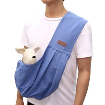 도그아이 강아지 에코슬링백, 블루