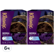 크리넥스 보습에센스 로션 천연펄프 미용티슈 3겹, 3개입, 6팩