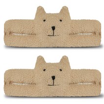 아이끌레 매달려 문닫힘 방지 도어쿠션, 곰, 2개