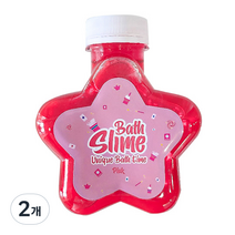 유니끄 배쓰슬라임 핑크, 2개, 300ml