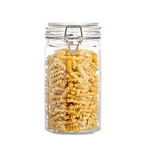차이나다 다용도 밀폐 유리병 슬림형 1200ml, 단품, 1개