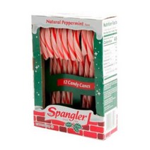 스팽글러 페퍼민트향 캔디케인 레드화이트그린 12p, 150g, 1개